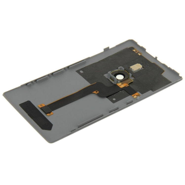 Housing Battery Back Cover With Flex Cable for Nokia Lumia 925(Grey) - Full Housing Cover by PMC Jewellery | Online Shopping South Africa | PMC Jewellery