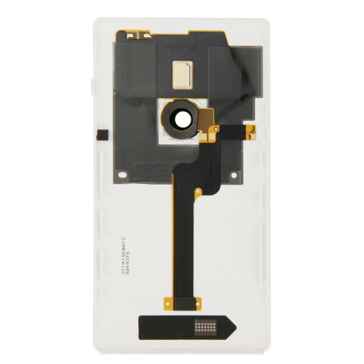 Housing Battery Back Cover With Flex Cable for Nokia Lumia 925(White) - Full Housing Cover by PMC Jewellery | Online Shopping South Africa | PMC Jewellery