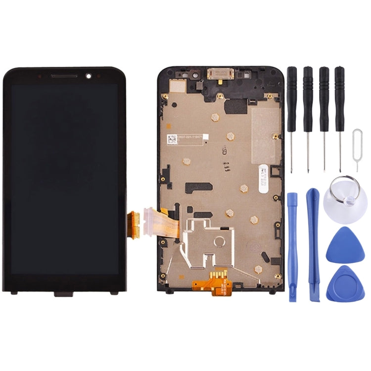 OEM LCD Screen for BlackBerry Z30 4G Version Digitizer Full Assembly with Frame(Black) - For BlackBerry by PMC Jewellery | Online Shopping South Africa | PMC Jewellery