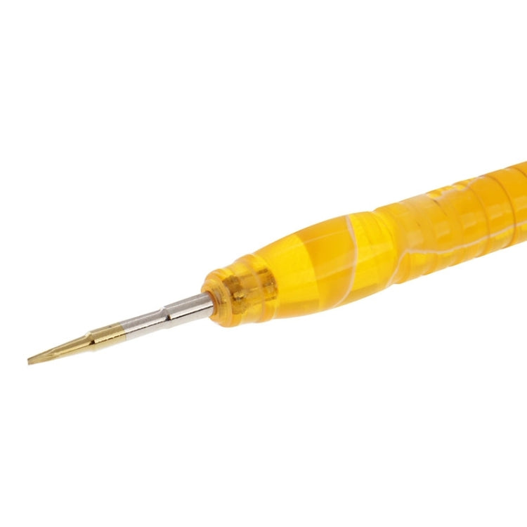 XL-0.8 Embedded Crystal Flower Professional Versatile 0.8 Pentalobe Screwdriver for Mobile Phone / Tablets Repair, Random Color Delivery(Green,Yellow,Red,Blue) - Screwdriver by PMC Jewellery | Online Shopping South Africa | PMC Jewellery