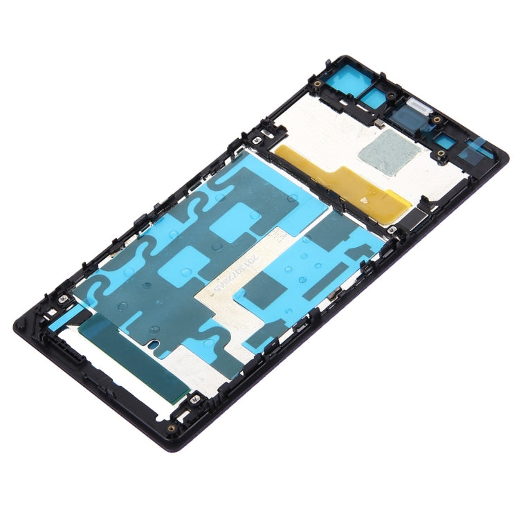Front Housing LCD Frame Bezel Plate  for Sony Xperia Z1 / C6902 / L39h / C6903 / C6906 / C6943(Purple) - Frame Bezel Plate by PMC TechLife | Online Shopping South Africa | PMC TechLife