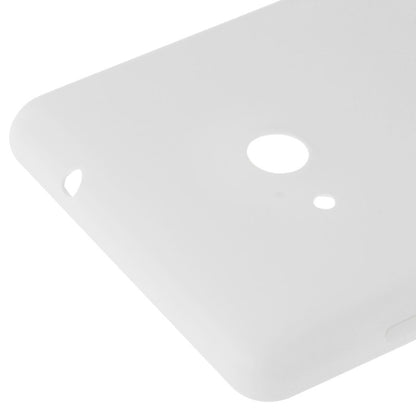 Frosted Surface Plastic Back Housing Cover  for Microsoft Lumia 535(White) - Back Cover by PMC Jewellery | Online Shopping South Africa | PMC Jewellery