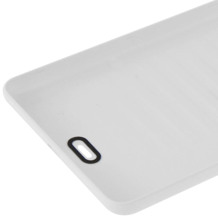 Frosted Surface Plastic Back Housing Cover  for Microsoft Lumia 535(White) - Back Cover by PMC Jewellery | Online Shopping South Africa | PMC Jewellery