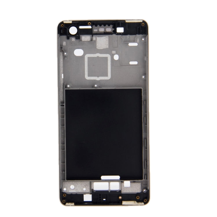 Front Housing LCD Frame Bezel Plate  for Xiaomi Mi 4(Silver) - Frame Bezel Plate by PMC Jewellery | Online Shopping South Africa | PMC Jewellery