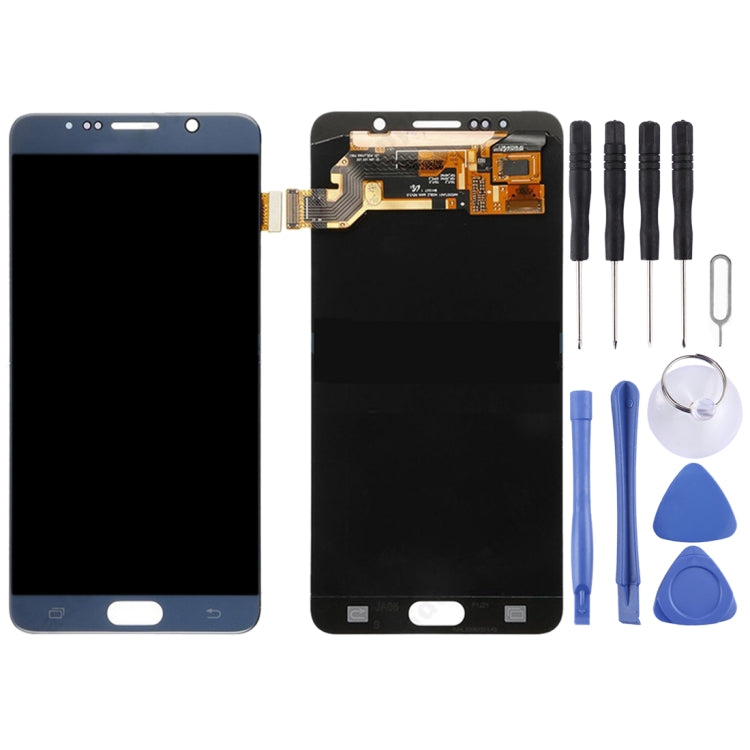 5.7 inch Original LCD Screen and Digitizer Full Assembly for Galaxy Note 5 / N9200, N920I, N920G, N920G/DS, N920T, N920A(Blue) - LCD Screen by PMC Jewellery | Online Shopping South Africa | PMC Jewellery