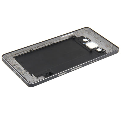 For Galaxy A5 / A500 Rear Housing (Black) - Frame Bezel Plate by PMC Jewellery | Online Shopping South Africa | PMC Jewellery