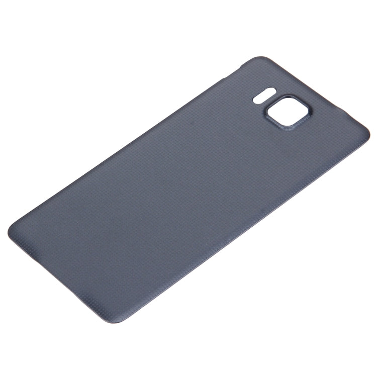 For Galaxy Alpha / G850 Full Housing Cover (Front Housing LCD Frame Bezel Plate + Battery Back Cover ) (Black) - Back Cover by PMC Jewellery | Online Shopping South Africa | PMC Jewellery