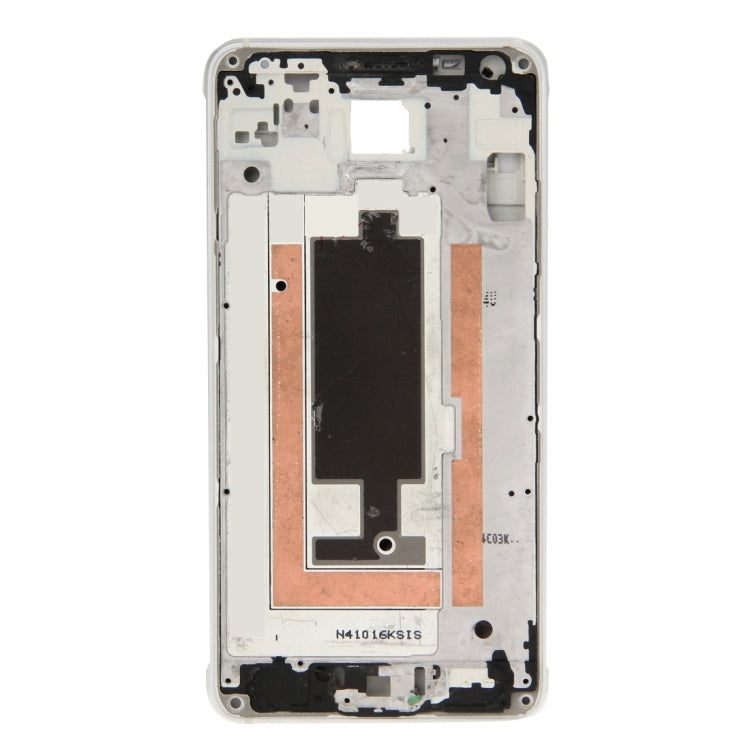 For Galaxy Alpha / G850 Full Housing Cover (Front Housing LCD Frame Bezel Plate + Middle Frame Bezel Back Plate Housing Camera Lens Panel + Battery Back Cover ) (White) - Back Cover by PMC Jewellery | Online Shopping South Africa | PMC Jewellery