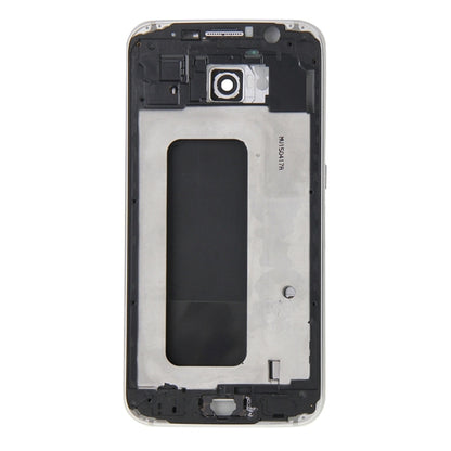 For Galaxy S6 / G920F Full Housing Cover (Front Housing LCD Frame Bezel Plate + Back Plate Housing Camera Lens Panel + Battery Back Cover ) (White) - Back Cover by PMC Jewellery | Online Shopping South Africa | PMC Jewellery