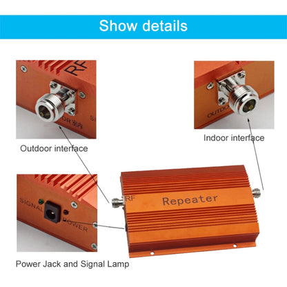 GSM 900 Cellular Phone Signal Repeater Booster + Antenna (Coverage: 100 Square meters) - Boosters by PMC Jewellery | Online Shopping South Africa | PMC Jewellery