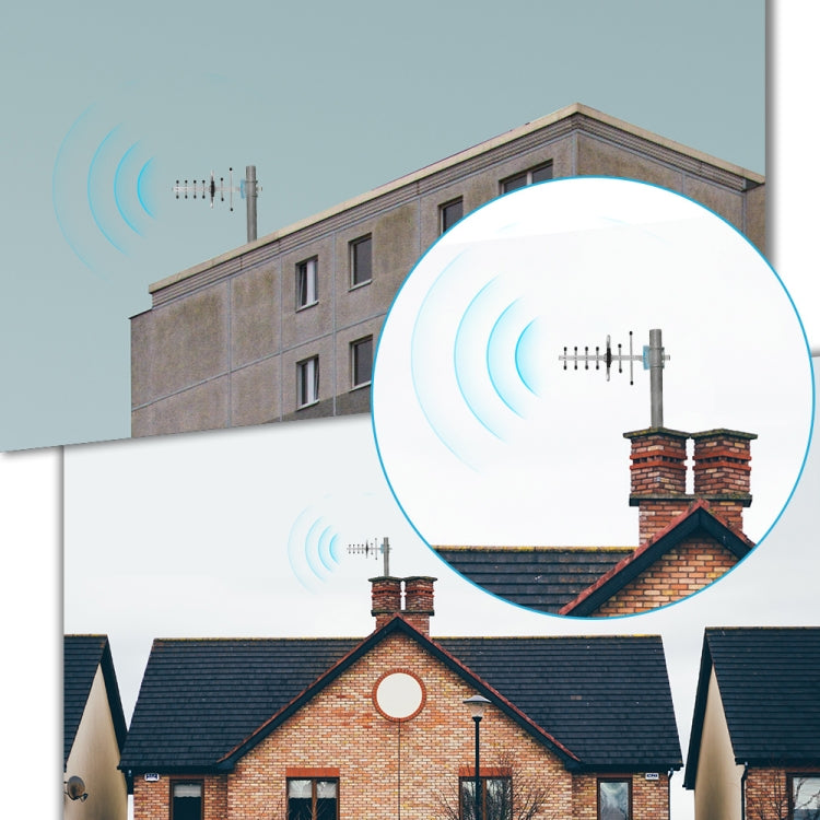 824-960MHZ GSM Yagi Antenna 12 dBi N Male Connector, Cable Length: 10m - Other Accessories by PMC TechLife | Online Shopping South Africa | PMC TechLife