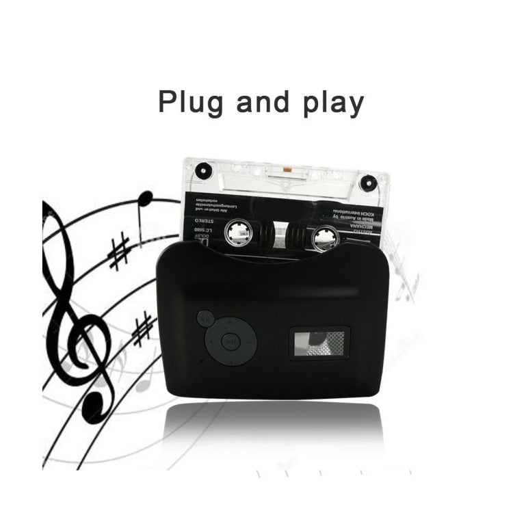 Ezcap 230 Cassette Tape to MP3 Converter Capture Audio Music Player(Black) - Tape Converter by Ezcap | Online Shopping South Africa | PMC TechLife | Buy Now Pay Later Mobicred