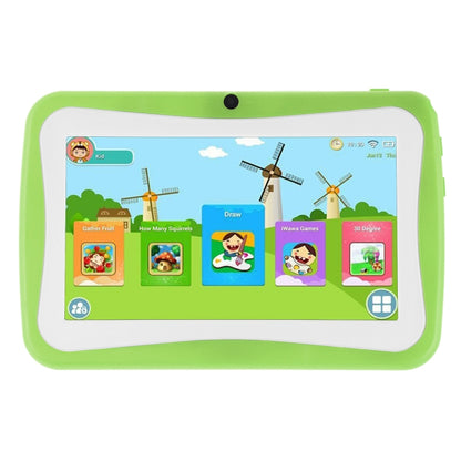 Kids Education Tablet PC, 7.0 inch, 1GB+8GB, Android 4.4.2 Allwinner A33 Quad Core 1.3GHz, WiFi, TF Card up to 32GB, Dual Camera(Green) -  by PMC Jewellery | Online Shopping South Africa | PMC Jewellery