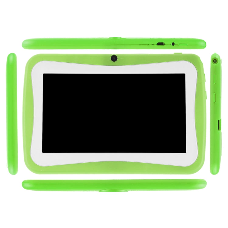 Kids Education Tablet PC, 7.0 inch, 1GB+8GB, Android 4.4.2 Allwinner A33 Quad Core 1.3GHz, WiFi, TF Card up to 32GB, Dual Camera(Green) -  by PMC Jewellery | Online Shopping South Africa | PMC Jewellery