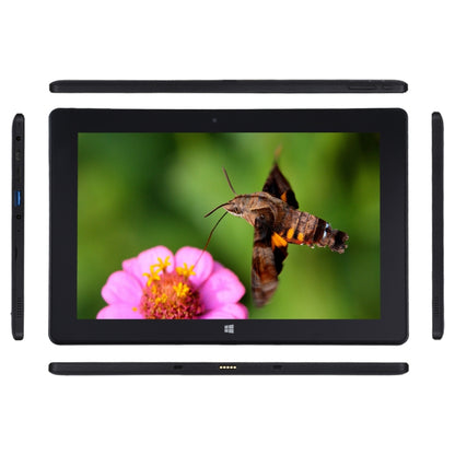 Hongsamde Tablet PC, 10.1 inch, 8GB+128GB, Windows 10 Intel Gemini Lake Celeron N4120 1.1GHz - 2.6GHz, HDMI, Bluetooth, WiFi,  with Keyboard Leather Case(Black) - Other by Hongsamde | Online Shopping South Africa | PMC Jewellery