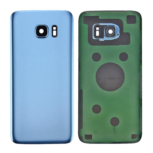 For Galaxy S7 Edge / G935 Original Battery Back Cover with Camera Lens Cover (Blue) - Back Cover by PMC Jewellery | Online Shopping South Africa | PMC Jewellery