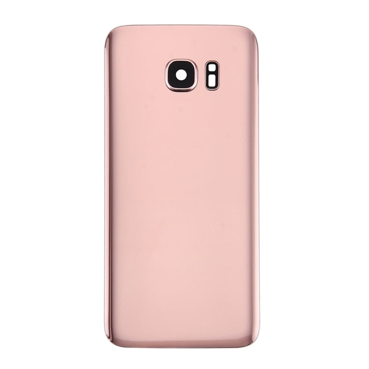 For Galaxy S7 Edge / G935 Original Battery Back Cover with Camera Lens Cover (Rose Gold) - Back Cover by PMC Jewellery | Online Shopping South Africa | PMC Jewellery