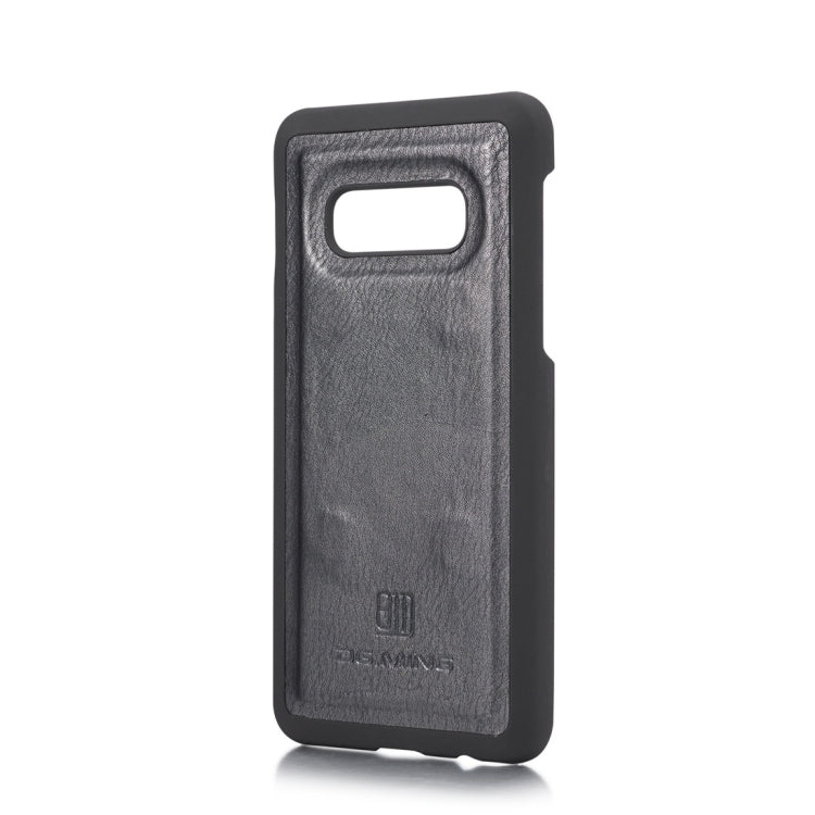 DG.MING Crazy Horse Texture Flip Detachable Magnetic Leather Case for Samsung Galaxy S10 E, with Holder & Card Slots & Wallet(Black) - Galaxy Phone Cases by DG.MING | Online Shopping South Africa | PMC TechLife | Buy Now Pay Later Mobicred