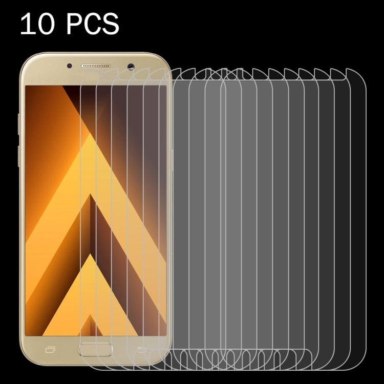 10 PCS for Galaxy A5 (2017) / A520 0.26mm 9H Surface Hardness 2.5D Explosion-proof Tempered Glass Non-full Screen Film - free shipping - PMC TechLife - Order now!