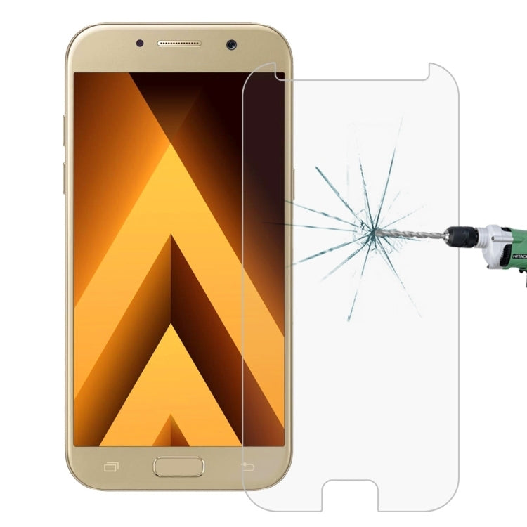 10 PCS for Galaxy A5 (2017) / A520 0.26mm 9H Surface Hardness 2.5D Explosion-proof Tempered Glass Non-full Screen Film - free shipping - PMC TechLife - Order now!