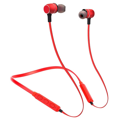 BTH-S8 Sports Style Magnetic Wireless Bluetooth In-Ear Headphones, For iPhone, Galaxy, Huawei, Xiaomi, LG, HTC and Other Smart Phones, Working Distance: 10m(Red) - Sport Earphone by PMC Jewellery | Online Shopping South Africa | PMC Jewellery