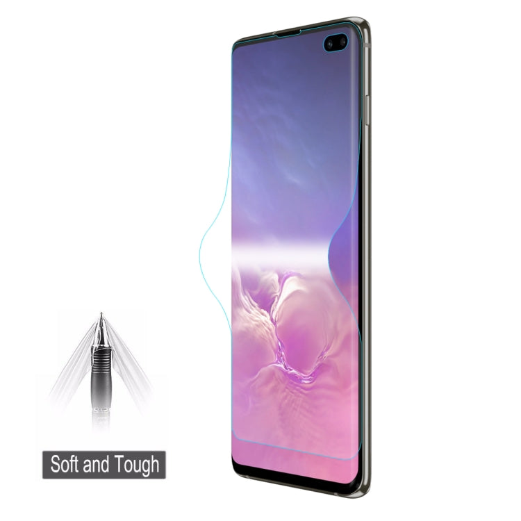 ENKAY Hat-Prince 0.1mm 3D Full Screen Protector Explosion-proof Hydrogel Film for Galaxy S10+, TPU+TPE+PET Material - For Samsung by ENKAY | Online Shopping South Africa | PMC TechLife | Buy Now Pay Later Mobicred