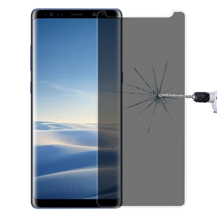 For Galaxy Note 8 0.26mm 9H Surface Hardness 3D Curved Privacy Anti-glare Non-full Screen Tempered Glass Screen Protector (Transparent) - free shipping - PMC TechLife - Order now!