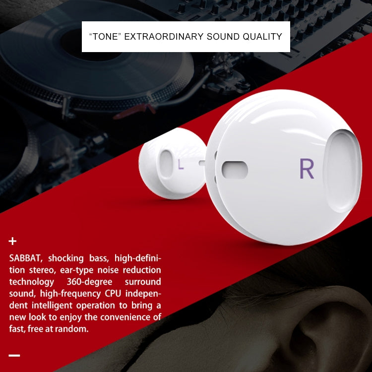 SABBAT X11 Mini Bluetooth 4.2 In-Ear Earphone with Charging Box, For iPad, iPhone, Galaxy, Huawei, Xiaomi, LG, HTC and Other Smart Phones - free shipping - PMC TechLife - Order now!