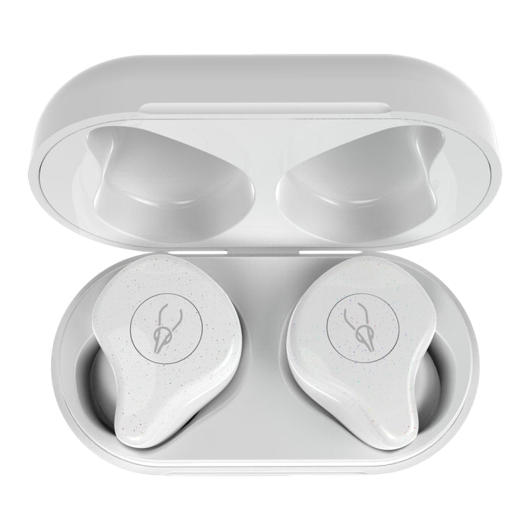 SABBAT X12PRO Mini Bluetooth 5.0 In-Ear Stereo Earphone with Charging Box, For iPad, iPhone, Galaxy, Huawei, Xiaomi, LG, HTC and Other Smart Phones(Moonlight White) - free shipping - PMC TechLife - Order now!