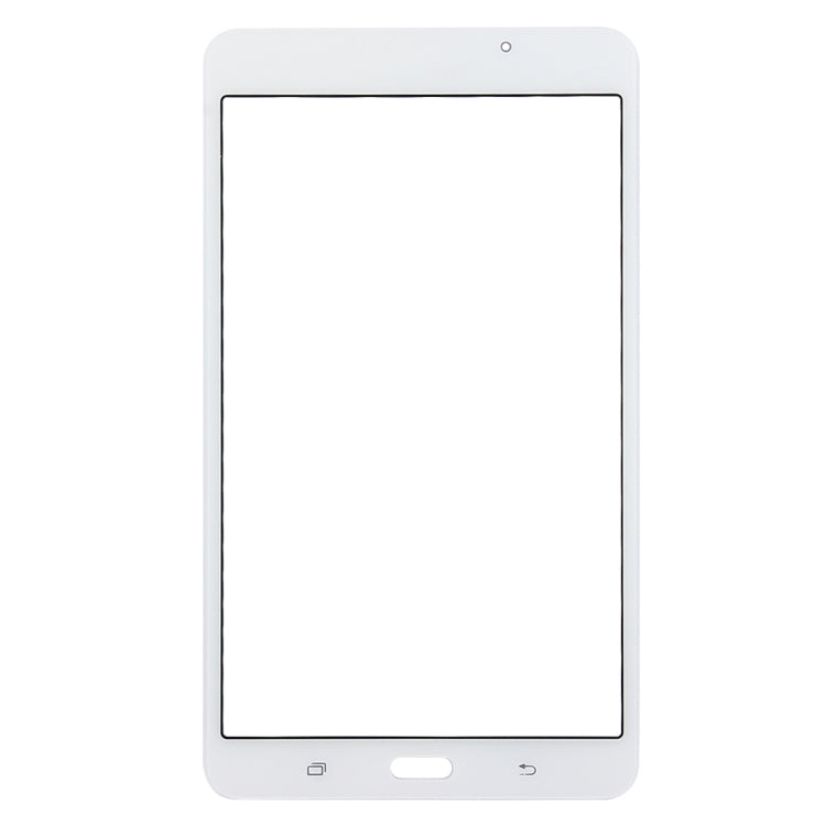 For Galaxy Tab A 7.0 (2016) / T280 Front Screen Outer Glass Lens (White) - Outer Glass Lens by PMC Jewellery | Online Shopping South Africa | PMC Jewellery