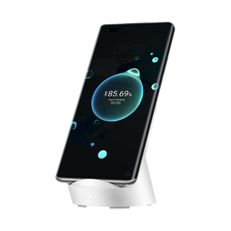 Original Huawei CP62R 50W Max Qi Standard Super Fast Charging Vertical Wireless Charger Stand (White) - Wireless Charger by Huawei | Online Shopping South Africa | PMC Jewellery