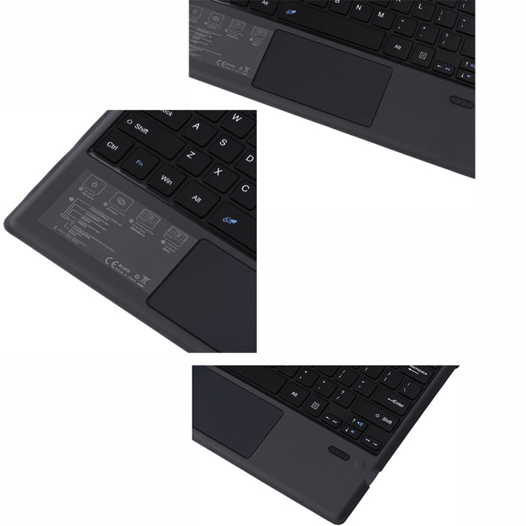 1089A-C For Microsoft Surface pro3 / pro4 / pro 2017 / pro6 / pro7 Universal Magnetic Adsorption Bluetooth 3.0 Keyboard Leather Tablet Case - Others Keyboard by PMC Jewellery | Online Shopping South Africa | PMC Jewellery