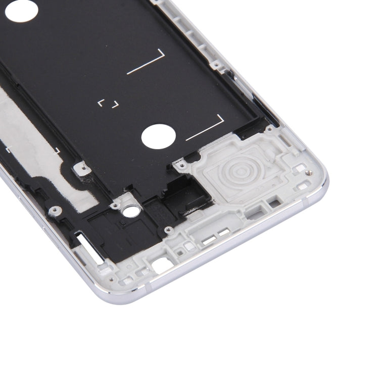 For Galaxy J7 (2016) / J710 Front Housing LCD Frame Bezel Plate (Silver) - Frame Bezel Plate by PMC Jewellery | Online Shopping South Africa | PMC Jewellery