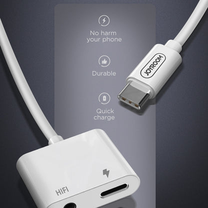 JOYROOM SH-C1 Type-C / USB-C to 3.5mm Digital Audio Converter Adapter (Black) - Audio Adapter by JOYROOM | Online Shopping South Africa | PMC Jewellery