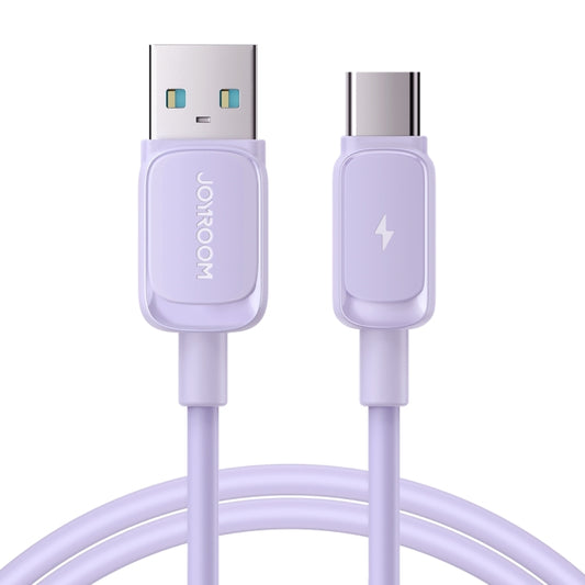 JOYROOM S-AC027A14 Multi-Color Series 3A USB to USB-C / Type-C Fast Charging Data Cable, Length:1.2m(Purple) - USB-C & Type-C Cable by JOYROOM | Online Shopping South Africa | PMC Jewellery