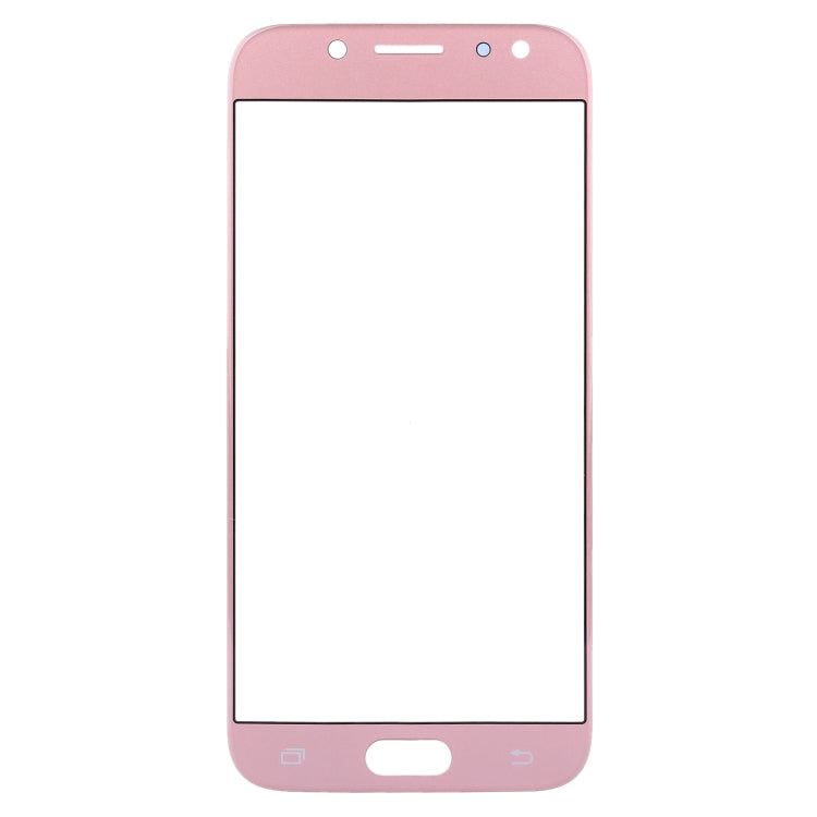 For Galaxy J3 (2017) / J330 Front Screen Outer Glass Lens (Rose Gold) - Outer Glass Lens by PMC Jewellery | Online Shopping South Africa | PMC Jewellery