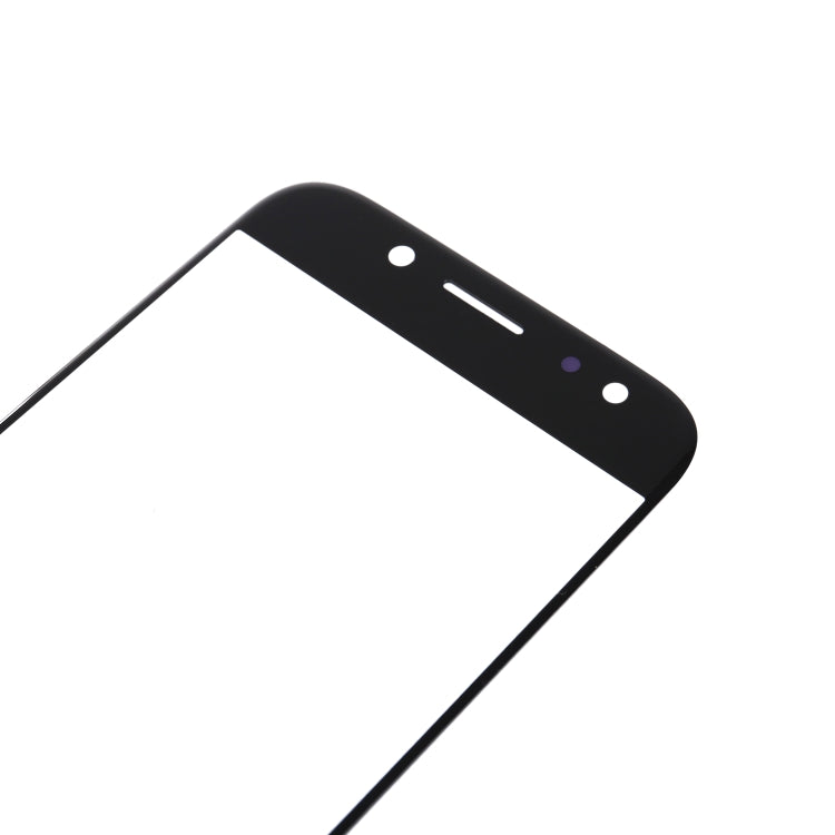 For Galaxy J5 (2017) / J530 Front Screen Outer Glass Lens (Black) - Outer Glass Lens by PMC Jewellery | Online Shopping South Africa | PMC Jewellery