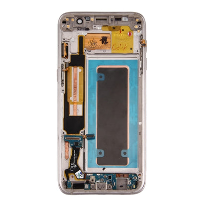 for Galaxy S7 Edge / G935A Original LCD Screen and Digitizer Full Assembly with Frame & Charging Port Board & Volume Button & Power Button(Gold) - LCD Screen by PMC Jewellery | Online Shopping South Africa | PMC Jewellery