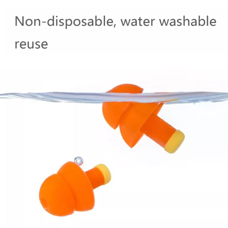 Original Xiaomi Youpin jordan &judy Portable Soundproof Noise Reduction Earplugs(Orange) - Ear Care Tools by Xiaomi | Online Shopping South Africa | PMC TechLife