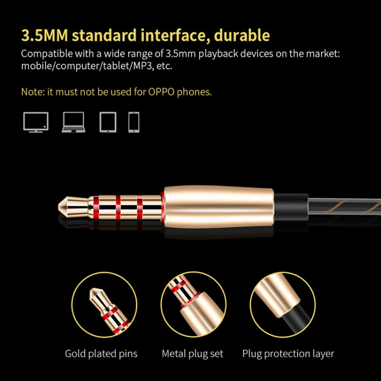 QKZ CK8 HiFi In-ear Four Unit Sports Music Headphones (Gold) - free shipping - PMC TechLife - Order now!