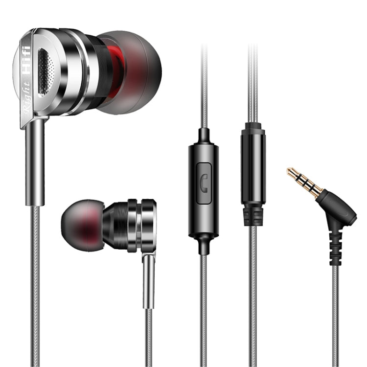 QKZ DM9 High-quality In-ear All-metal Sports Music Headphones, Microphone Version - In Ear Wired Earphone by QKZ | Online Shopping South Africa | PMC Jewellery