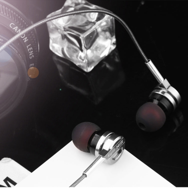 QKZ DM9 High-quality In-ear All-metal Sports Music Headphones, Microphone Version - In Ear Wired Earphone by QKZ | Online Shopping South Africa | PMC TechLife | Buy Now Pay Later Mobicred