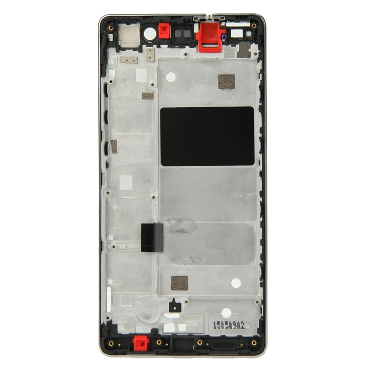 For Huawei P8 Lite Front Housing LCD Frame Bezel Plate(Black) - Full Housing Cover by PMC Jewellery | Online Shopping South Africa | PMC Jewellery