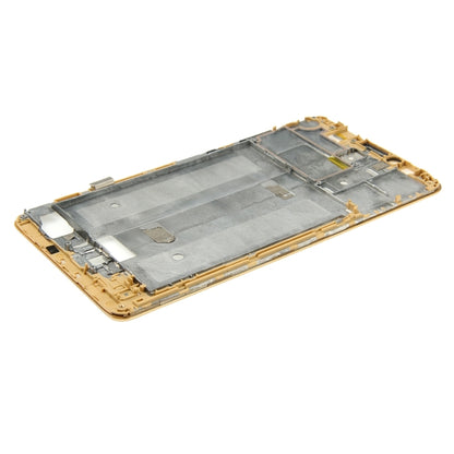 For Huawei Ascend Mate 7 Front Housing LCD Frame Bezel Plate(Gold) - Full Housing Cover by PMC Jewellery | Online Shopping South Africa | PMC Jewellery