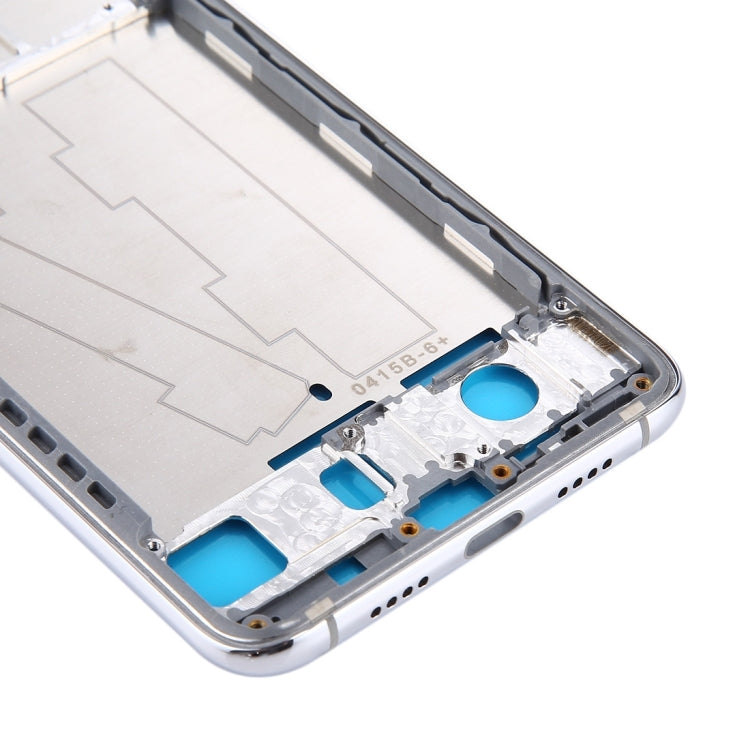 For Xiaomi Mi 6 Front Housing LCD Frame Bezel Plate(White) - Frame Bezel Plate by PMC Jewellery | Online Shopping South Africa | PMC Jewellery