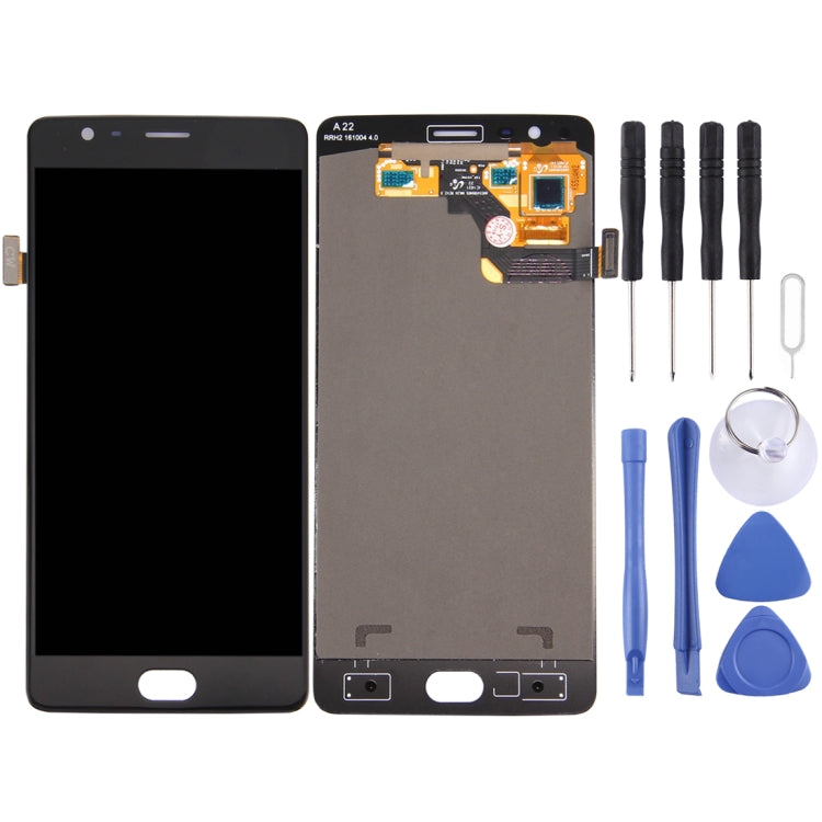 For OnePlus 3 (A3003 Version) Digitizer Full Assembly Original LCD Screen (Black) - LCD Screen by PMC Jewellery | Online Shopping South Africa | PMC Jewellery