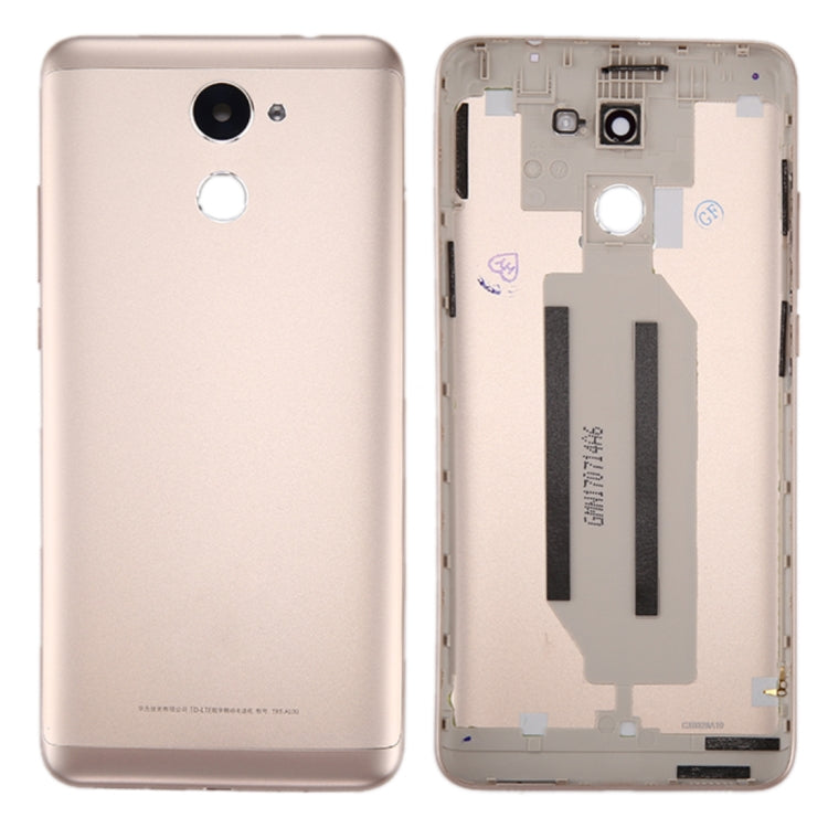 For Huawei Enjoy 7 Plus / Y7 Prime Battery Back Cover(Gold) - Back Cover by PMC Jewellery | Online Shopping South Africa | PMC Jewellery