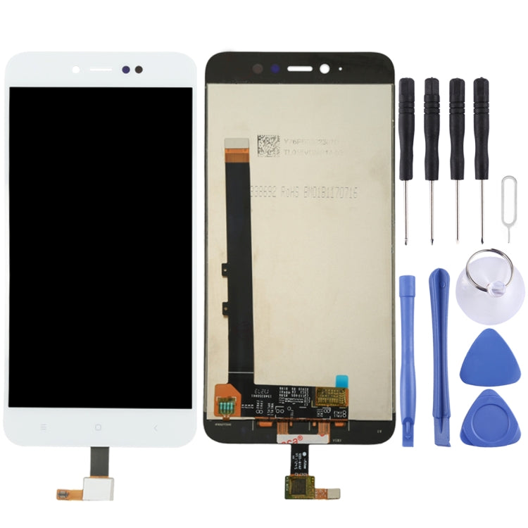 TFT LCD Screen For Xiaomi Redmi Note 5A Pro / Prime with Digitizer Full Assembly(White) - LCD Screen by PMC Jewellery | Online Shopping South Africa | PMC Jewellery