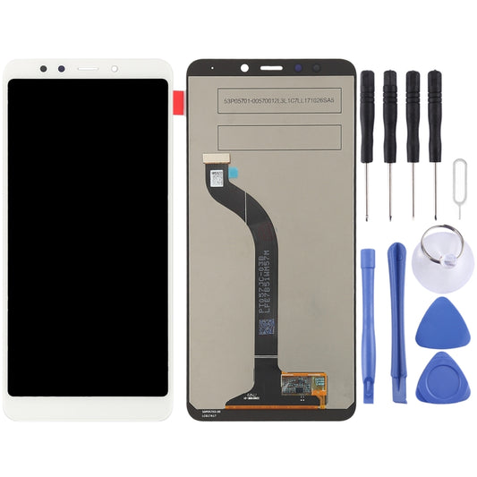 TFT LCD Screen for Xiaomi Redmi 5 with Digitizer Full Assembly(White) - LCD Screen by PMC Jewellery | Online Shopping South Africa | PMC Jewellery