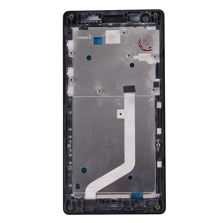 For Xiaomi Redmi (4G Version) Front Housing LCD Frame Bezel(Black) - Frame Bezel Plate by PMC Jewellery | Online Shopping South Africa | PMC Jewellery